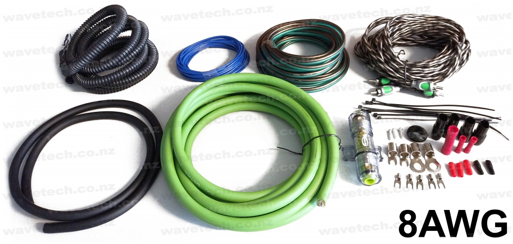 Radiant RD-PRI8GA Premium 8 Gauge Amplifier Installation Kit Radiant RD-PRI8GA Premium 8 Gauge Amplifier Installation Kit