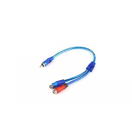 RCA Y Splitter 1 Female - 2 Male