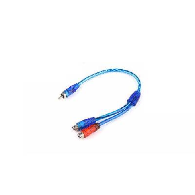 RCA Y Splitter 1 Female - 2 Male