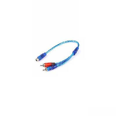 RCA Y Splitter 1 Male - 2 Female
